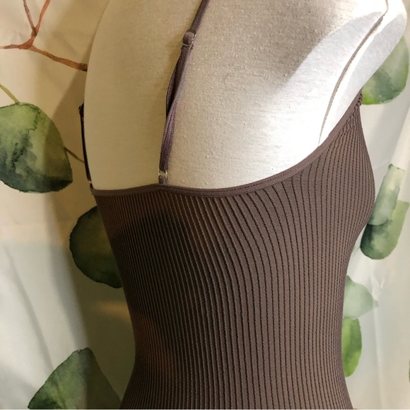 Free People Intimately Tank Brown Ribbed - Picture 5 of 12